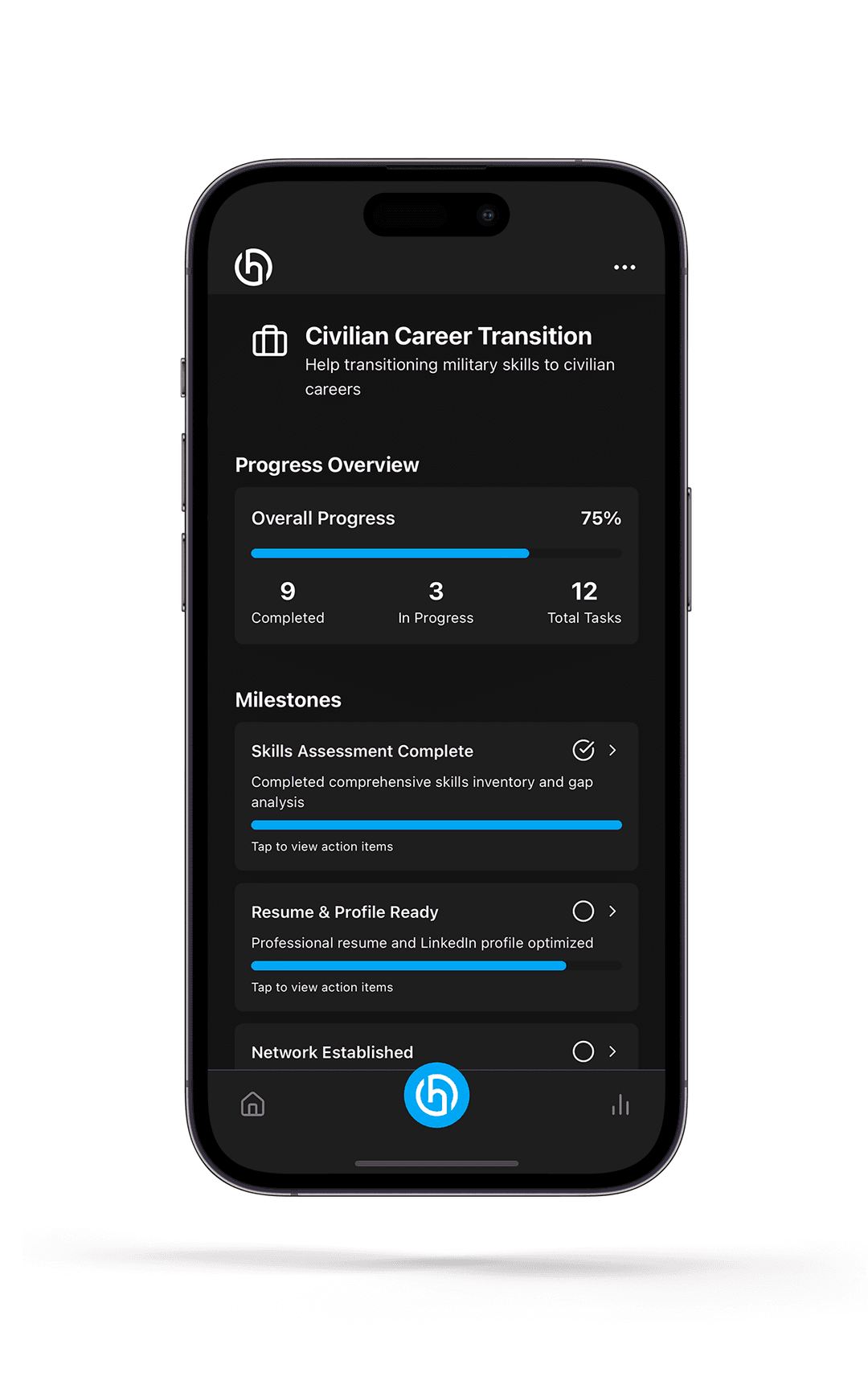 HANDRAIL App Interface